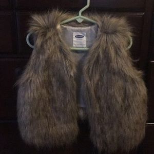 fur vest